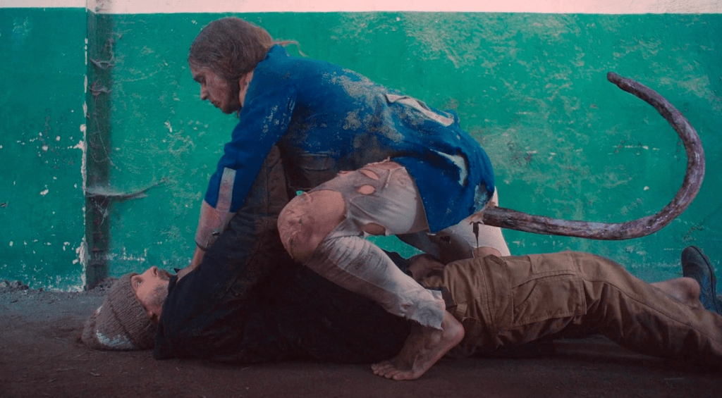 Oh no! An arse-tentacle!