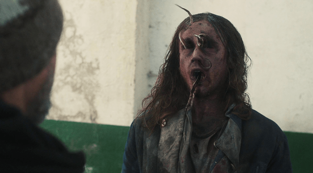 ...and sometimes tentacles protrude from various facial exit-points at the same time!