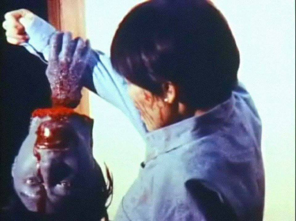 A shot from Bloody Muscle Body Builder in Hell