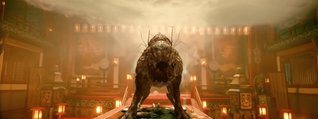 A reptile critter on the prowl