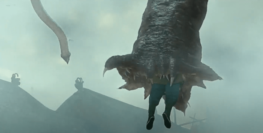 There a thicker tentacles that are equipped with mouthparts capable of swallowing victims whole