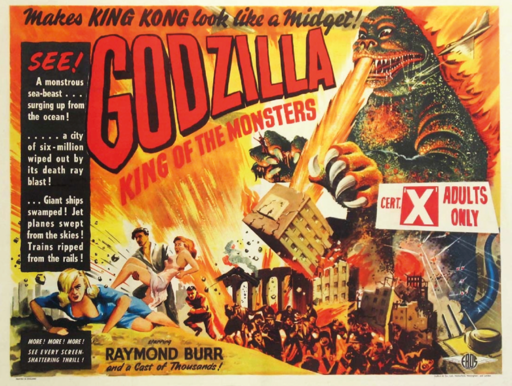 Godzilla - King of the Monsters UK poster