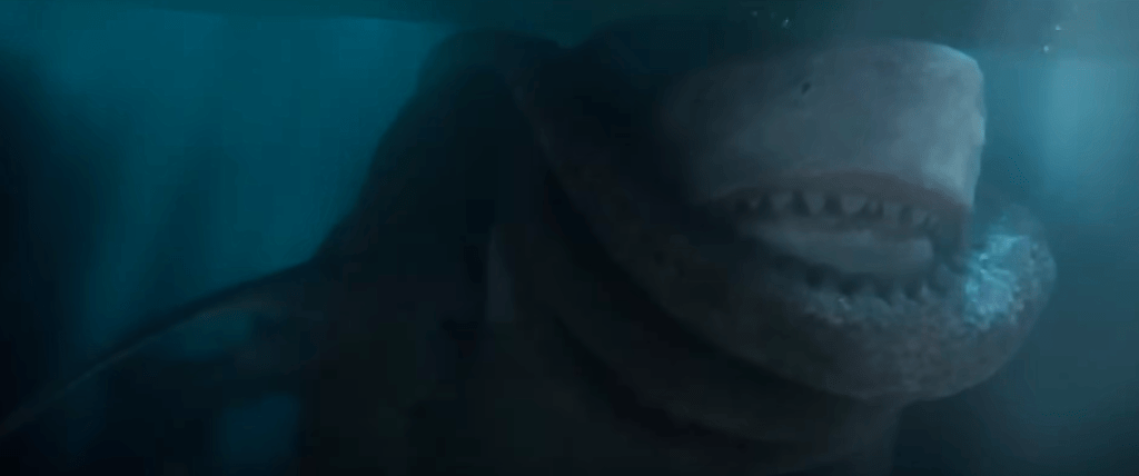 A megalodon fights a kraken!