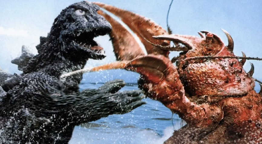 A shot from Ebirah, Horror of the Deep