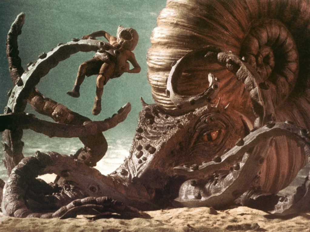 The Nautilus creature! I love it!