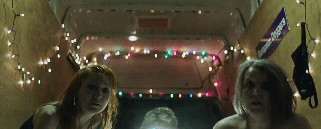 Some doggers are trapped in their van!