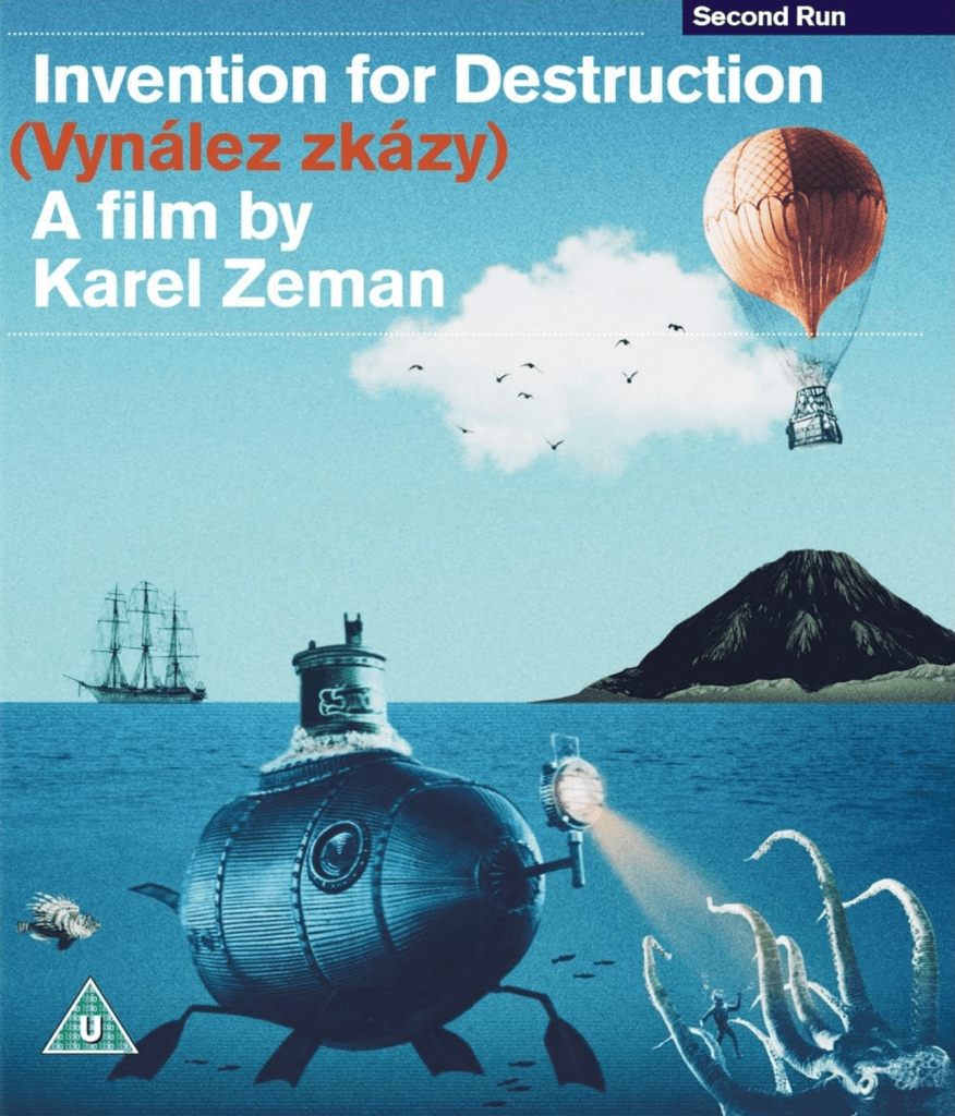 Blu-ray cover for Invention for Destruction