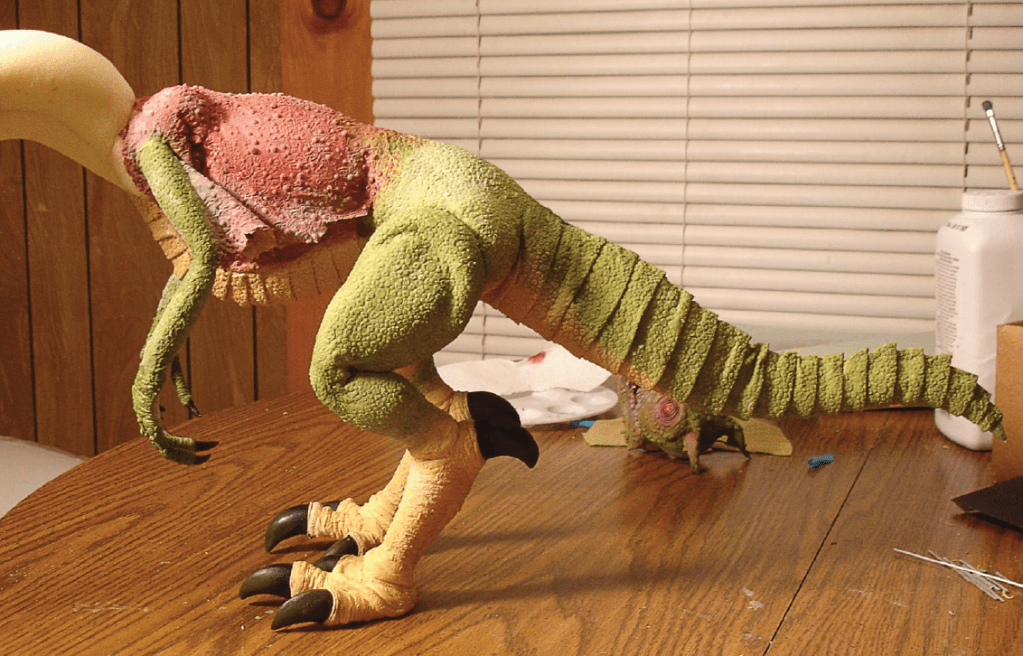Monster puppet-making image
