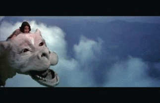 Falkor the Luck Dragon!